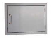 built-in horizontal access door for outdoor kitchens