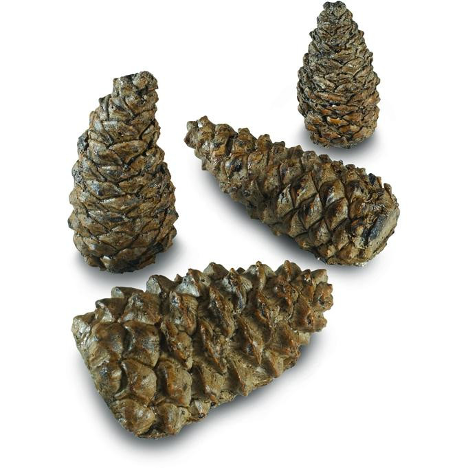 Real Fyre Ceramic Wilderness Pine Cones
