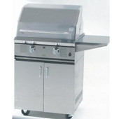 ProFire 27" Hybrid Natural Gas Grill, Rotisserie, Cart