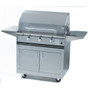 ProFire 36" grill on stainless cart