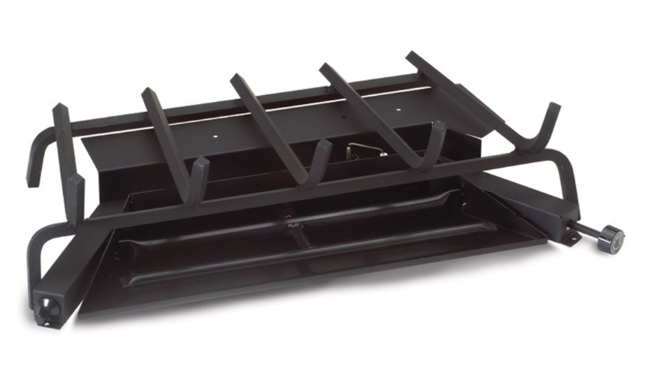 Peterson 18 Split Oak Vented Low Height Natural Gas Log Set w ANSI G46  Burner, Manual Safety Pilot, S6G46-18