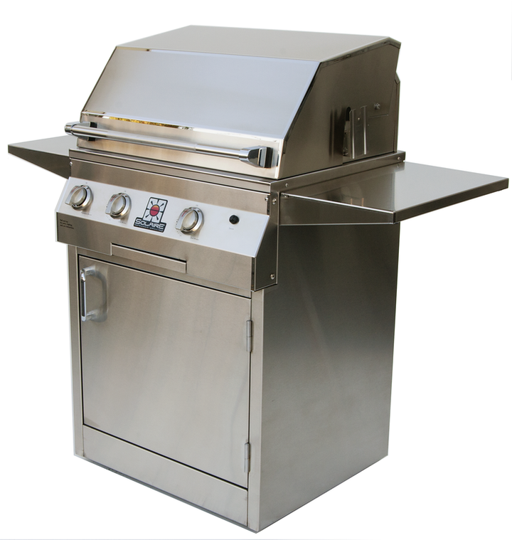 Solaire 27" All Infrared Grill on Square Cart