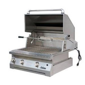 Solaire AGBQ 30" InfraVection Built-in Propane Grill, Rotisserie
