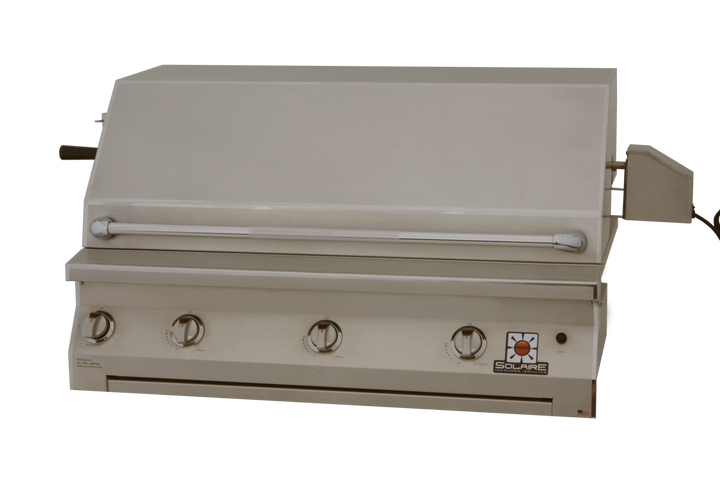 Solaire 42" InfraVection Built-in Grill, Two IR Burner, Rotisserie