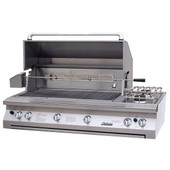 Solaire 56" InfraVection Built-in Grill, One IR Burner, Rotisserie, Double Side Burner