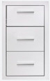 Summerset 17" Built In Towel Holder w 2 Drawers - SSTDC-17
