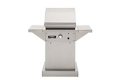 TEC Patio 26" Gas Grill on a Stainless Steel Pedestal