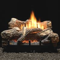 18" Flint Hill Vented/Vent-Free Log Set w Thermostat