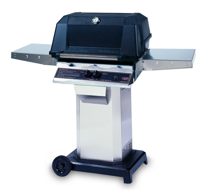 WNK Grill On Stainless Cart with Wheels