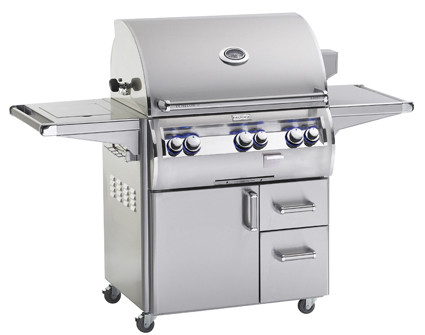 Echelon 790S, All Stainless Burners On Cart