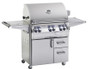 Echelon 790S, All Stainless Burners On Cart