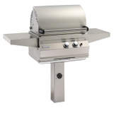 Firemagic Legacy Deluxe Grill on In-Ground Post