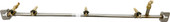 AOG 36" Slide In Valve Manifold - Grills with Rotisserie Backburner 36-B-08