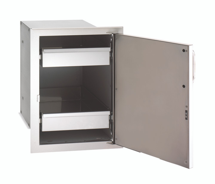 Firemagic Single Door with Storage Drawers