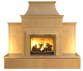 American Fyre Grand Cordova Outdoor Villa Fireplace