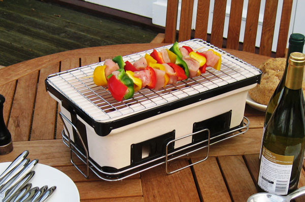 Fire sense large yakatori charcoal outlet grill