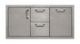 42 built-in drawer door combo unit