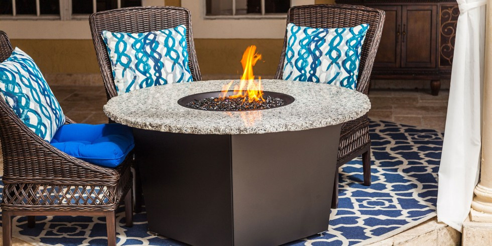 48 round deals fire pit table