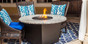 Riviera 48" Round Fire Pit Grilling Table
