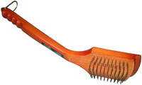 18 inch Grill Brush with Wooden Handle