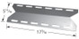 Stainless Heat Plate with dimensions