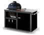 Challenger 48" Black with Silver Vein Primo JR Grill Cart