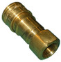 Natural Gas Brass Quick Connect Coupling 1/2