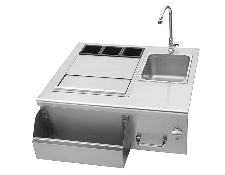 DELSOL Delta DSOB30 30" Outdoor Bar with Sink