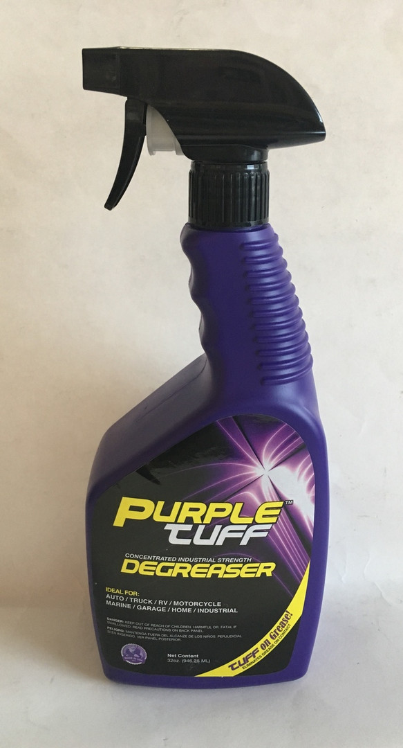Purple Tuff Concentrated Industrial Strength BBQ Grill Degreaser 32 oz