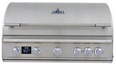 Blaze 40" 5 Burner Built-in Grill, Rear Burner and Lighting System - BLZ-5LTEPRO