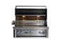 Lynx 36" Smart Grill with Lid Open