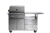 Lynx 30" Grill on Mobile Kitchen Cart