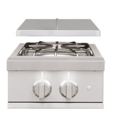 Summerset Sizzler PRO Series Double Side Burner w/ LED Illumination - SB2PRO
