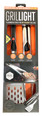 GrilLight Premium 2-Piece Grilling Tool Set (1300826)