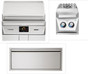 win Eagles TEPG36 Pellet Grill Appliance Package with Double Side Burner 