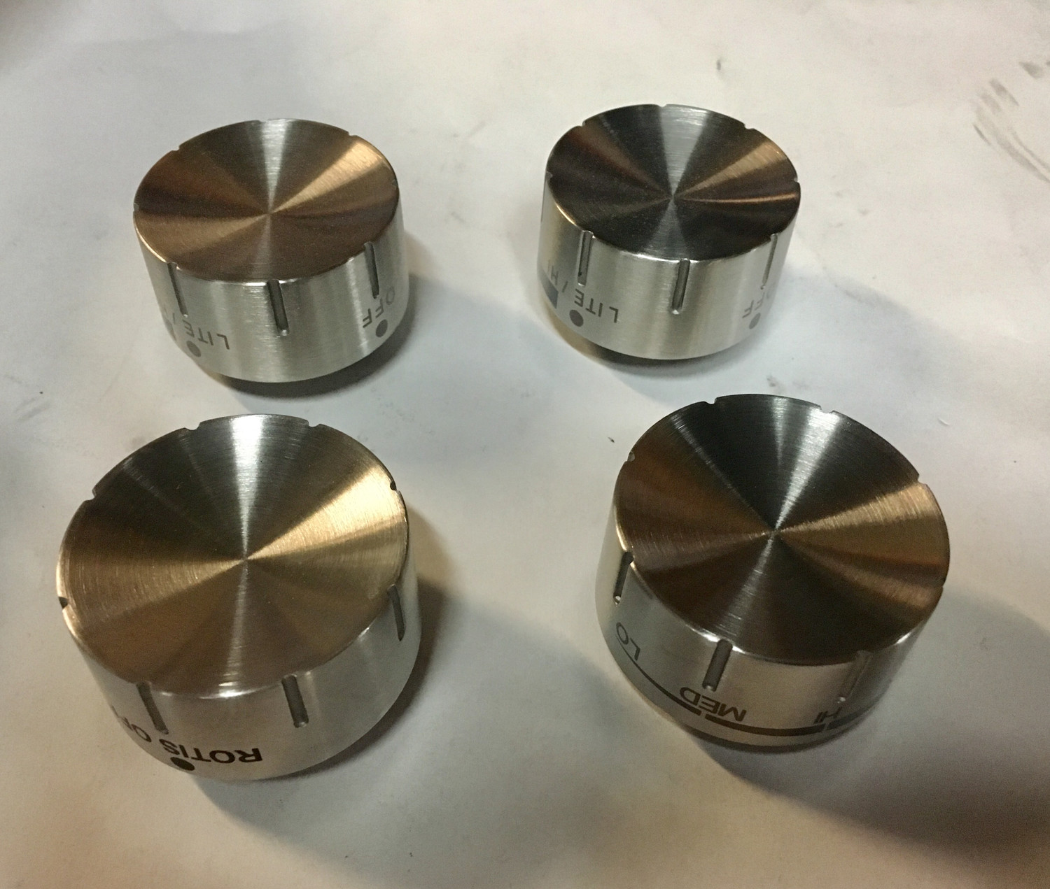 Lynx Knob Kit (2 Burner +1 Trident +1 Rotisserie) 90231