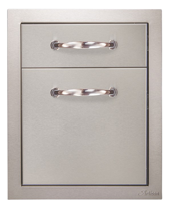 Artisan Outdoor Kitchen Double Drawers - ARTP-2DR-17SC