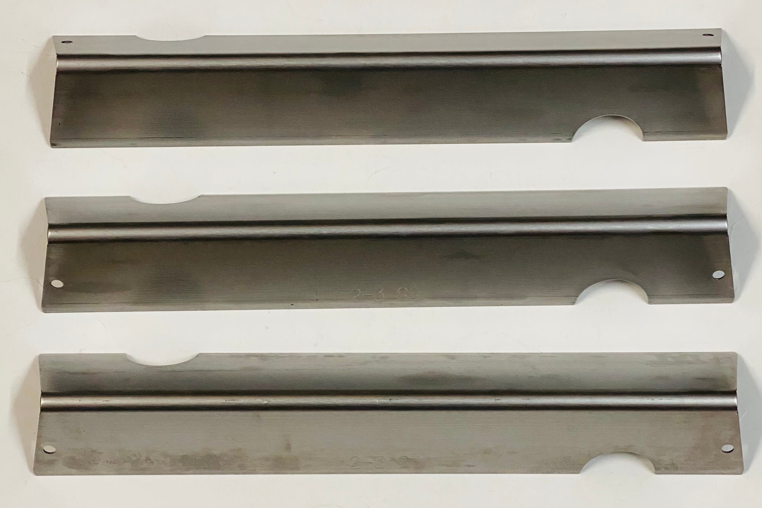 er Genesis II LX 240 Set of 3 Stainless Flavorizer Bars 66794