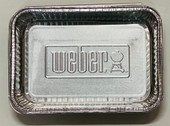 Weber Aluminum Grease Catch Pan With Foil Liner - 93305