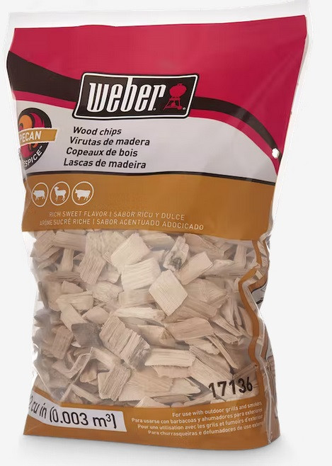 Weber Pecan Flavor Wood Chips - 17136