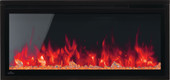 Entice 36" Wall Hanging Electric Fireplace EFL36CFH-1