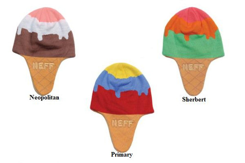 neff ice cream beanie