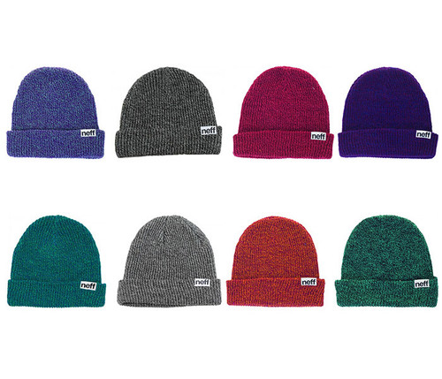 neff fold heather beanie