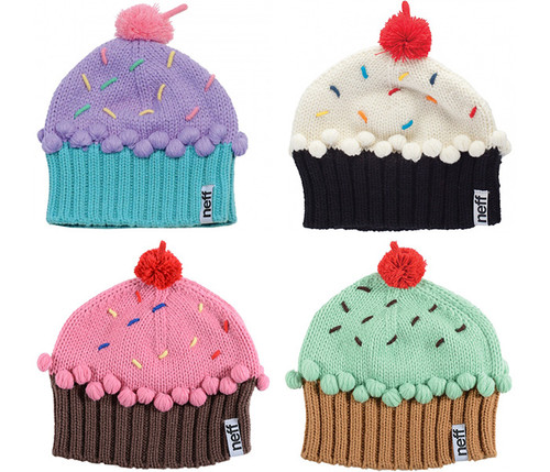 neff cupcake beanie