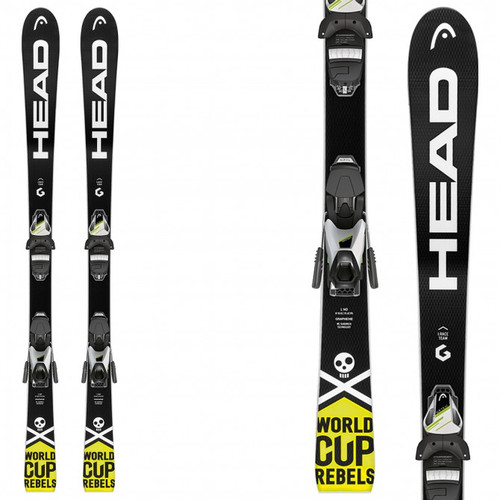 Head Worldcup Skis Junior Skis with Bindings Get Boards