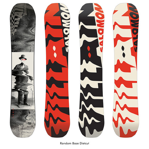 19 Salomon The Villain Snowboard Freestyle Park Snowboard