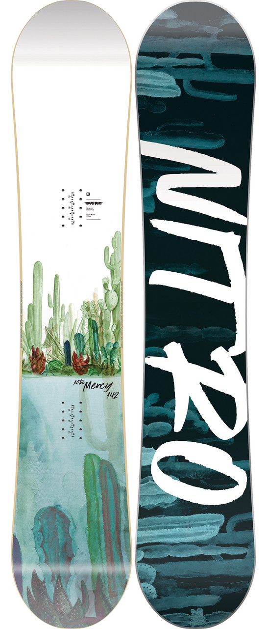 2020 Nitro Mercy Snowboard Women's Twin Freestyle Snowboard