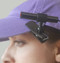 Clip on Laser Attached to Baseball Cap 