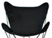 Butterfly Chair Replacement Cover -Black Cotton Duck