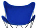Butterfly Chair Replacement Cover - Royal Blue Cotton Duck